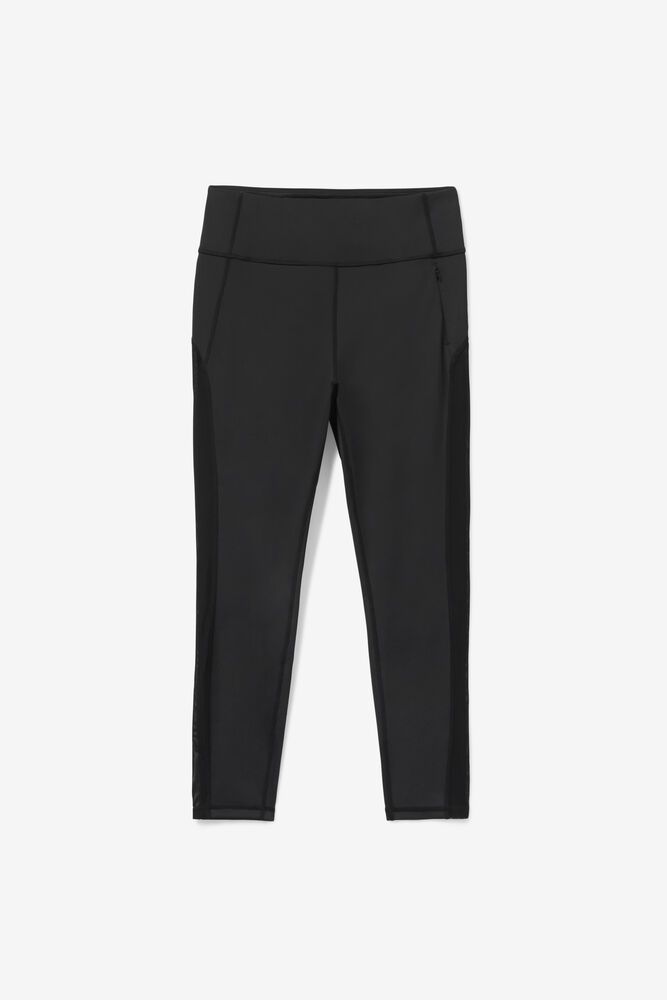 Fila Forza 7/8s Black Legging Womens - NZ 80537-RSMT